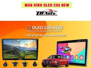 Màn hình Android Oled C8S New liền camera 360 đem đến chất lượng hình ảnh siêu nét