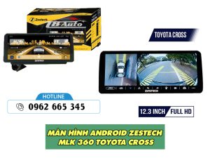 Những tính năng có trên Màn hình Android Zestech MLK 360 Toyota Cross