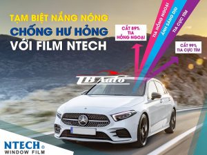 Phim cách nhiệt Hàn Quốc Ntech chính hãng bảo hành 10 năm 3 Phim cách nhiệt Ntech bảo hành 10 năm