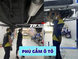 Phủ gầm cho ô tô tại TB Auto