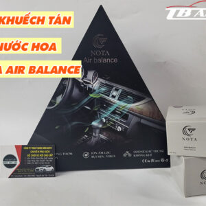 Vì sao nên sử dụng bộ khuếch tán nước hoa Nota Air Balance cho xe