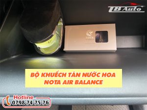 Bộ khuếch tán nước hoa Nota Air Balance 1 Trang bị bộ khuếch tán nước hoa Nota Air Balance cho xe tại TB Auto