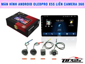 Màn hình DVD Android OledPro X5S liền Camera 360 thiết kế 9 – 10 inch vừa vặn với vị trí taplo của tất cả dòng xe hiện nay