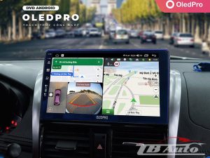 Màn hình liền camera 360 OledPro NX360 2 Tích hợp các phần mềm dẫn đường