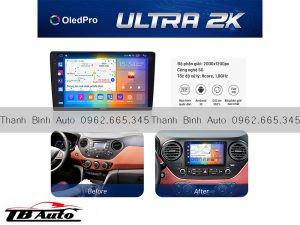 Màn hình DVD OledPro Ultra 2K 3 Hé lộ siêu phẩm màn hình OledPro Ultra 2K siêu nét giá tốt nhất tại Thanh Bìn Auto