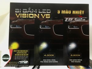 Bi gầm Vision V6 3 chế độ 5 Cải thiện ánh sáng hiệu quả nhờ bi gầm Vision V6 3 chế độ màu