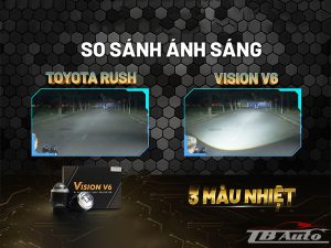 Bi gầm Vision V6 3 chế độ 2 Những tính năng có trên bi gầm Vision V6