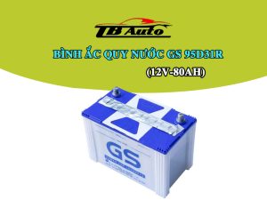 Bình ắc quy nước GS 95D31R ( 12V-80AH ) 2 Binh ac quy GS 95D31R 2