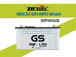 Bình ắc quy nước GS L100 (12V - 100Ah) 1 Binh ac quy GS L100 1