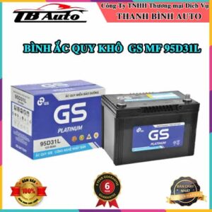 Bình ắc quy khô GS MF 95D31L (12V-80AH)