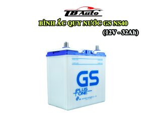 Bình ắc quy nước GS NS40 ( 12V-32Ah ) 2 Binh ac quy GS NS40 2