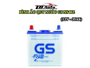 Bình ắc quy nước GS NS40Z ( 12V-35AH ) 1 Binh ac quy GS NS40Z 1