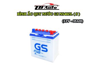 Bình ắc quy nước GS NS40ZL (S) ( 12V-35AH ) 1 Binh ac quy GS NS40ZLS 1