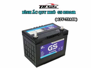 Bình ắc quy khô GS MF 85D26R ( 12V-75AH )  2 Binh ac quy kho GS 85D26R 2
