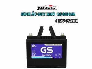 Bình ắc quy khô GS MF 85D26R ( 12V-75AH )  3 Binh ac quy kho GS 85D26R 4