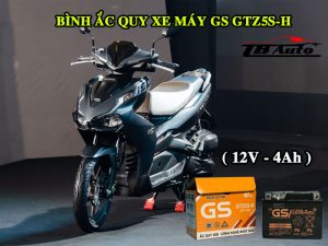 Bình ắc quy xe máy GS GTZ5S-H ( 12V - 4Ah ) 3 GS GTZ5S H 3