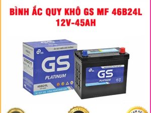 Bình ắc quy khô GS MF 46B24L 12V-45AH TB Auto