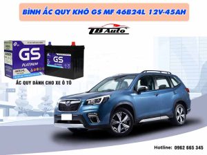 Địa điểm lắp Bình ắc quy khô GS MF 46B24L 12V-45AH uy tín tại TPHCM
