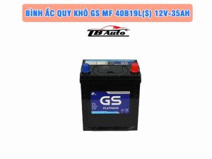 Bình ắc quy khô GS MF 40B19L(S) 12V-35AH TB Auto