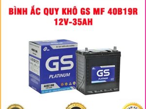 Bình ắc quy khô GS MF 40B19R 12V-35AH TB Auto