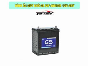 Bình ắc quy khô GS MF 40B19R 12V-35AH 1 Bình ắc quy khô GS MF 40B19R 12V-35AH TB Auto