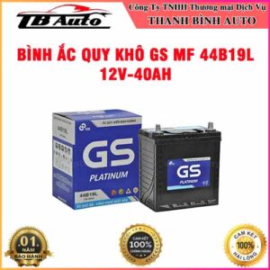 Bình ắc quy khô GS MF 44B19L 12V-40AH TB Auto