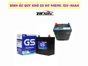 Bình ắc quy khô GS MF 44B19L 12V-40AH 2 Bình ắc quy khô GS MF 44B19L 12V-40AH ít tốn thời gian chăm sóc