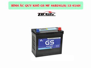 Bình ắc quy khô GS MF 46B24L(S) 12V-45AH 1 Bình ắc quy khô GS MF 46B24L(S) 12V-45AH TB Auto