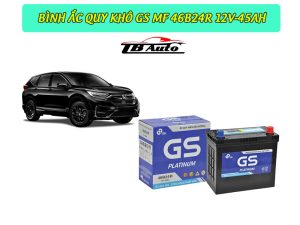 Bình ắc quy khô GS MF 46B24R 12V-45AH có khả năng tự phóng điện thấp