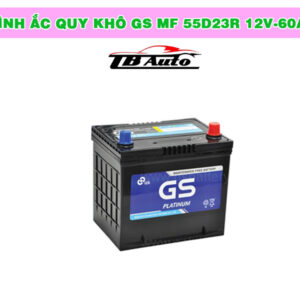 Bình ắc quy khô GS MF 55D23R 12V-60AH có khả năng chống va đập