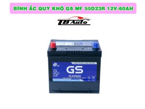 Bình ắc quy khô GS MF 55D23R 12V-60AH 1 Bình ắc quy khô GS MF 55D23R 12V-60AH TB Auto