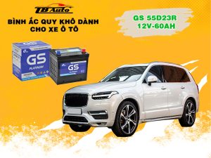 Bình ắc quy khô GS MF 55D23R 12V-60AH 4 Địa chỉ lắp bình ắc quy khô GS MF 55D23R 12V-60AH uy tín tại TPHCM