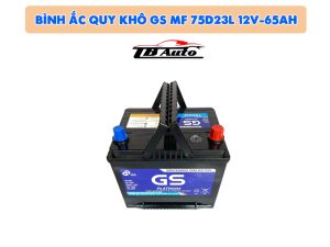 Bình ắc quy khô GS MF 75D23L 12V-65AH 2 Ắc quy khô GS MF 75D23L có khả năng ngăn ngừa sự ăn mòn