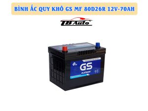 Ắc quy khô GS MF 80D26R có khả năng ngăn ngừa sự ăn mòn