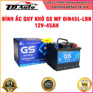 Bình ắc quy khô GS DIN45L LBN 12V-45AH TB Auto
