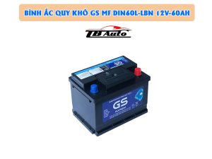 Bình ắc quy khô GS MF DIN60L-LBN 12V-60AH 1 Bình ắc quy khô GS MF DIN60L-LBN 12V-60AH TB Auto