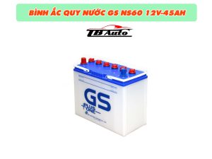 Bình ắc quy nước GS NS60 12V-45AH TB Auto