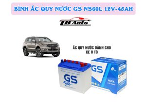 Ắc quy nước GS NS60L giúp động cơ khởi động nhanh hơn