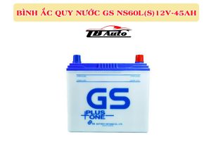 Bình ắc quy nước GS NS60L(S) 12V-45AH 1 Bình ắc quy nước GS NS60L(S) 12V-45AH TB Auto