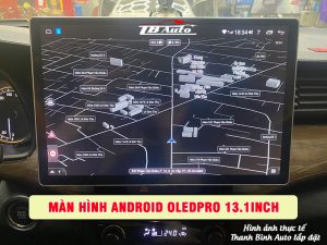 Màn hình Android OledPro 13.1inch 4 Màn hình Android OledPro 13.1inch được trang bị 3 loại bản đồ thông minh