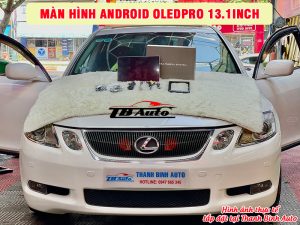 Màn hình Android OledPro 13.1inch 2 Màn hình Android OledPro 13.1inch lắp đặt cho xe Lexus GS 350 2007
