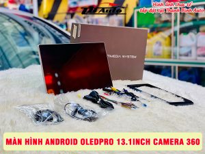 Địa chỉ lắp màn hình Android OledPro 13.1inch camera 360 uy tín tại TPHCM