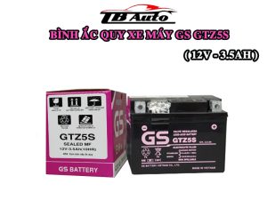 Bình ắc quy xe máy GS GTZ5S ( 12V - 3.5AH ) 3 Binh ac quy xe may GS GTZ5S 03