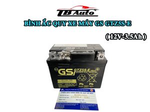 Bình ắc quy xe máy GS GTZ5S-E ( 12V-3.5Ah ) 2 Binh ac quy xe may GS GTZ5S E
