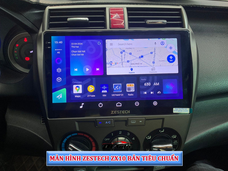 Màn hình Android Zestech ZX10 Bản tiêu chuẩn 15 TT 2 TBAUTO