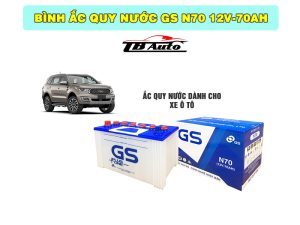 Bình ắc quy nước GS N70 12V-70AH 3 Địa điểm lắp bình ắc quy nước GS N70 12V-70AH uy tín tại TPHCM
