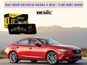 Màn hình được thiết kế dành riêng cho xe Mazda 3