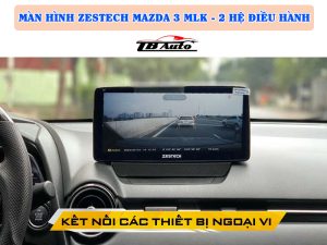 Tích hợp các thiết bị ngoại vị ngay trên Mazda 3 MLK hỗ trợ lái xe an toàn