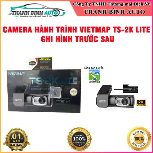 Camera hành trình Vietmap TS-2K Lite TB Auto