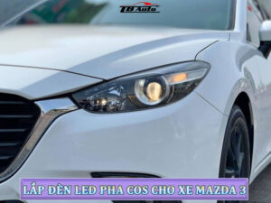 Lắp đèn led pha cos cho xe Mazda 3 3 H 6 14